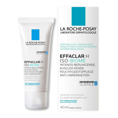 ROCHE POSAY Effaclar H Iso Biome Feuchtigkeitspflege Creme 40ml PZN 17862148