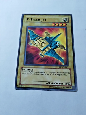 Yu-Gi-Oh! TCG V-Tiger Jet - DP2-EN001 Unlimited Common