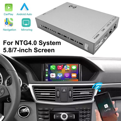 For Mercedes C E SLK GLK NTG4.0 Wireless Carplay Android Auto Integrated Module - Picture 3 of 12