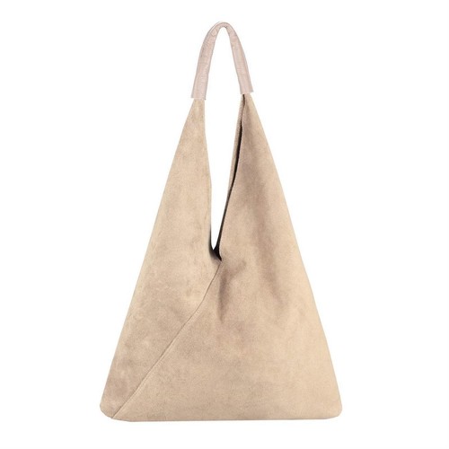 DAMEN XXL LEDER TASCHE SHOPPER Schultertasche Wildleder Velour HOBO REISE URLAUB - Bild 8 von 69