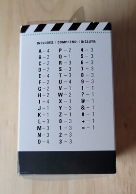 Lot De 2 Packs D'inserts Lettres Pour Lightbox Heidi Swapp - 100 Pièces Chacun, Neuf