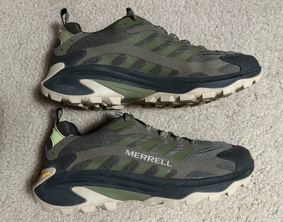 Merrell Moab 'Speed 2' J037535 Hiking Shoes Sneakers Men's Size 11.5 olive green