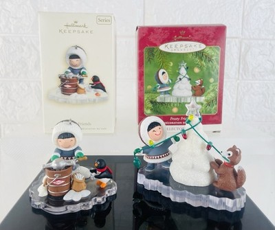 Adorable Hallmark Keepsake Adorable X 2 Frosty Friends 2001 und 2007