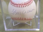 HANK AARON (HOF) AUTOGRAPHED BASEBALL