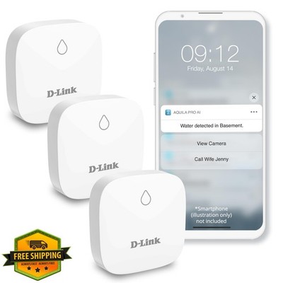 D-Link water leak sensor 3 Pack add-on