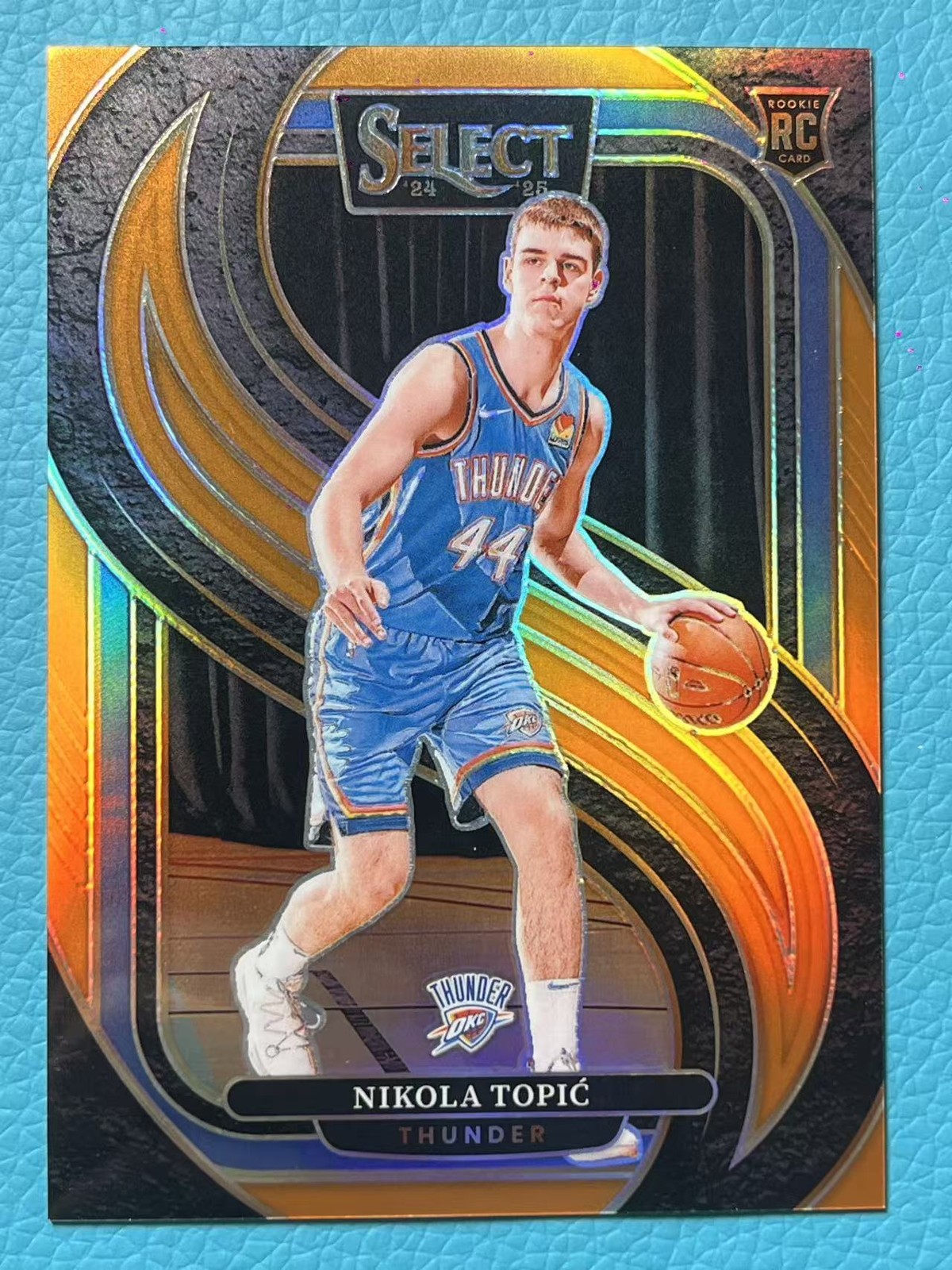Nikola Topic 2024-25 Panini Select 24/65 Orange Premier Level RC #171
