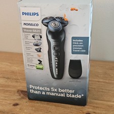 Used Philips Norelco Shaver Trimmer 6820,Wet or Dry w/Travel Case