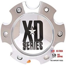 KMC XD Series 796 797 798 Chrome 6 Lug Wheel Rim Center Cap 1079L145
