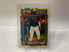 2024 Bowman Chrome 1st Sapphire Refractor Yassel Soler /75