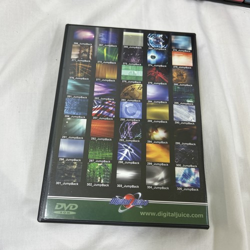 Digital Juice Jump Backs Virtual DVD Backgrounds Lot Set #1-10 DVDs With Cases - Picture 15 of 23