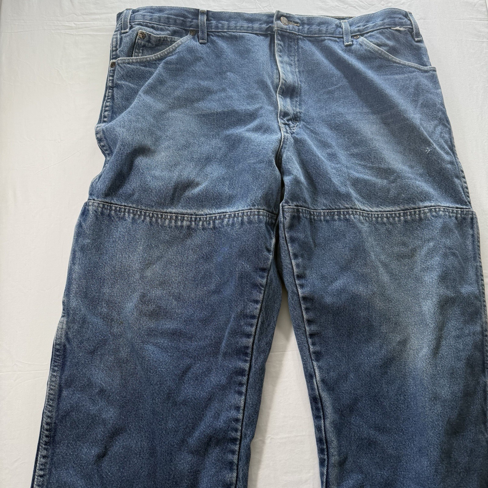 Mens Dickies Double Patch Double Knee Distressed … - image 5