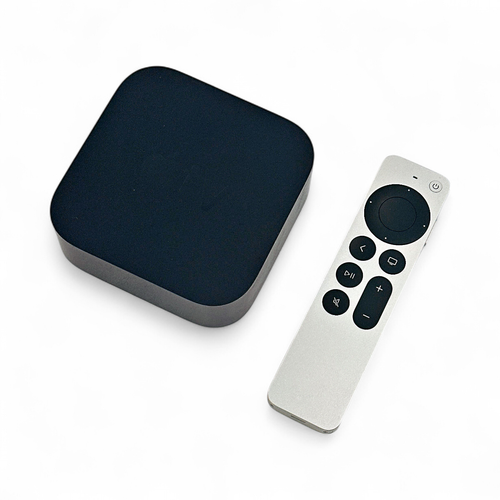 Apple TV 4K 2nd Generation 32GB Black MXGY2LL/A 2021 Model w/ Remote