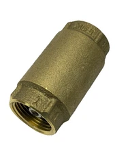 AMERICAN GRANBY NO LEAD BRASS CHECK VALVE CVNL100BS 200PSI .WO.G 1" FPT X 1" FPT