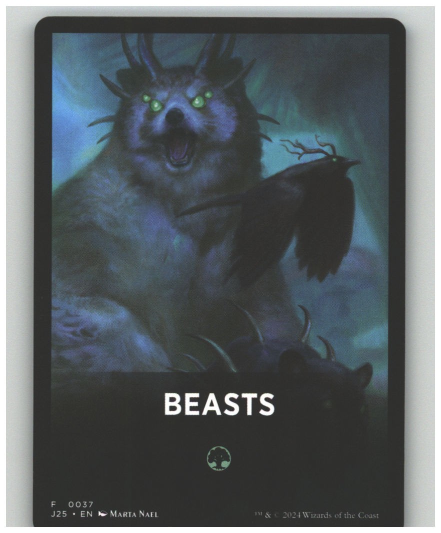 Beasts Theme Card 37 Foundations Jumpstart NM Magic