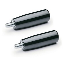 Fester Zylindergriff M12 2 St&uuml;ck | Kunststoff/Stahl | Ganter GN 539-31-M12