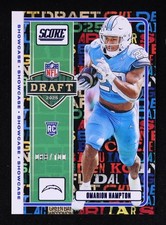 OMARION HAMPTON 2025 Score NFL Draft Showcase (RC) 