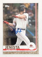 2019 Topps Pro Debut Greyson Jenista Gold Auto /50 #115 Atlanta Braves