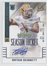 2015 Panini Contenders Draft Picks Auto Bryan Bennett #184 Auto 4g6