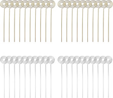 40 Stück Metall Fotohalter Runden Tier Metalldrähte Memo Clip Tischnummer Clip F