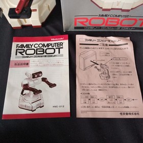 Nintendo Famicom Robot R.O.B.(Robotic Operating Buddy),with manual, Box, Japan