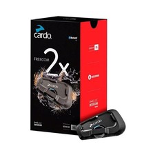Cardo Systems FREECOM 2X Motorcycle 2-Way Helmet Bluetooth Communication Syst...