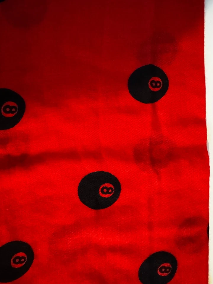 SUPREME SCARF | 8-BALL | F/W 2012 | FW12A16-RED. Project Blitz - Image 2 of 4