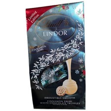 Lindt LINDOR Christmas Cinnamon Swirl Chocolate Candy Truffles - 5.1oz NEW NIB
