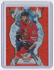 2021-22 Upper Deck Orange Jonathan Toews Chicago Blackhawks #64