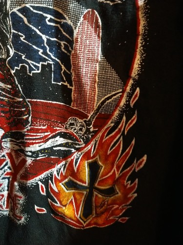 Ozzy Osbourne Blizzard Of Ozz Concert 1980s Shirt Def Leppard True Vintage MED - Picture 5 of 22