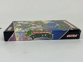 Nintendo Teenage Mutant Ninja Turtles TMNT NES Complete w/ Protector & Poster