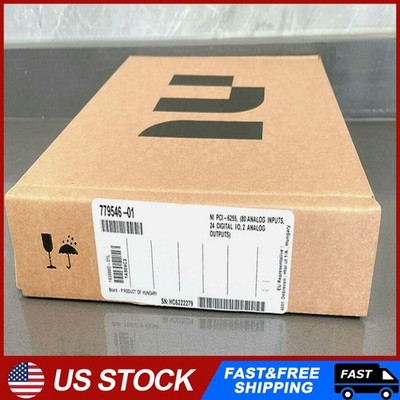 Sealed National Instruments PCI-6255 NI DAQ Card 80ch Analog Input Multifunction