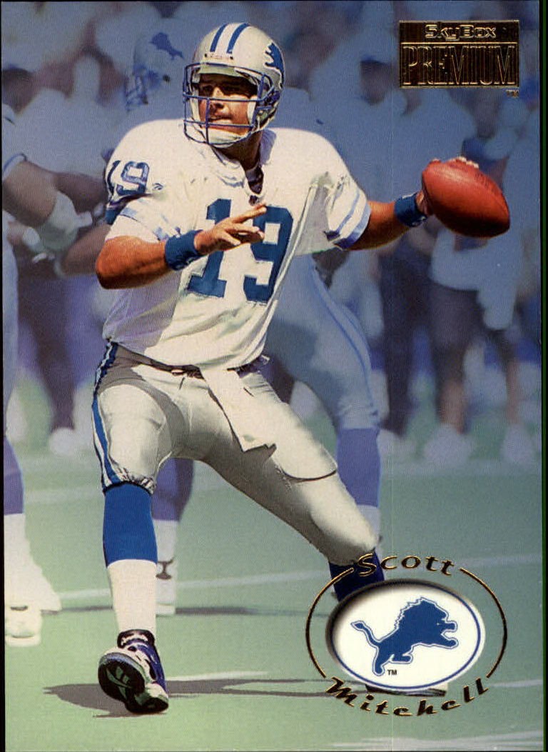 1996 SkyBox Premium #55 Scott Mitchell - FB