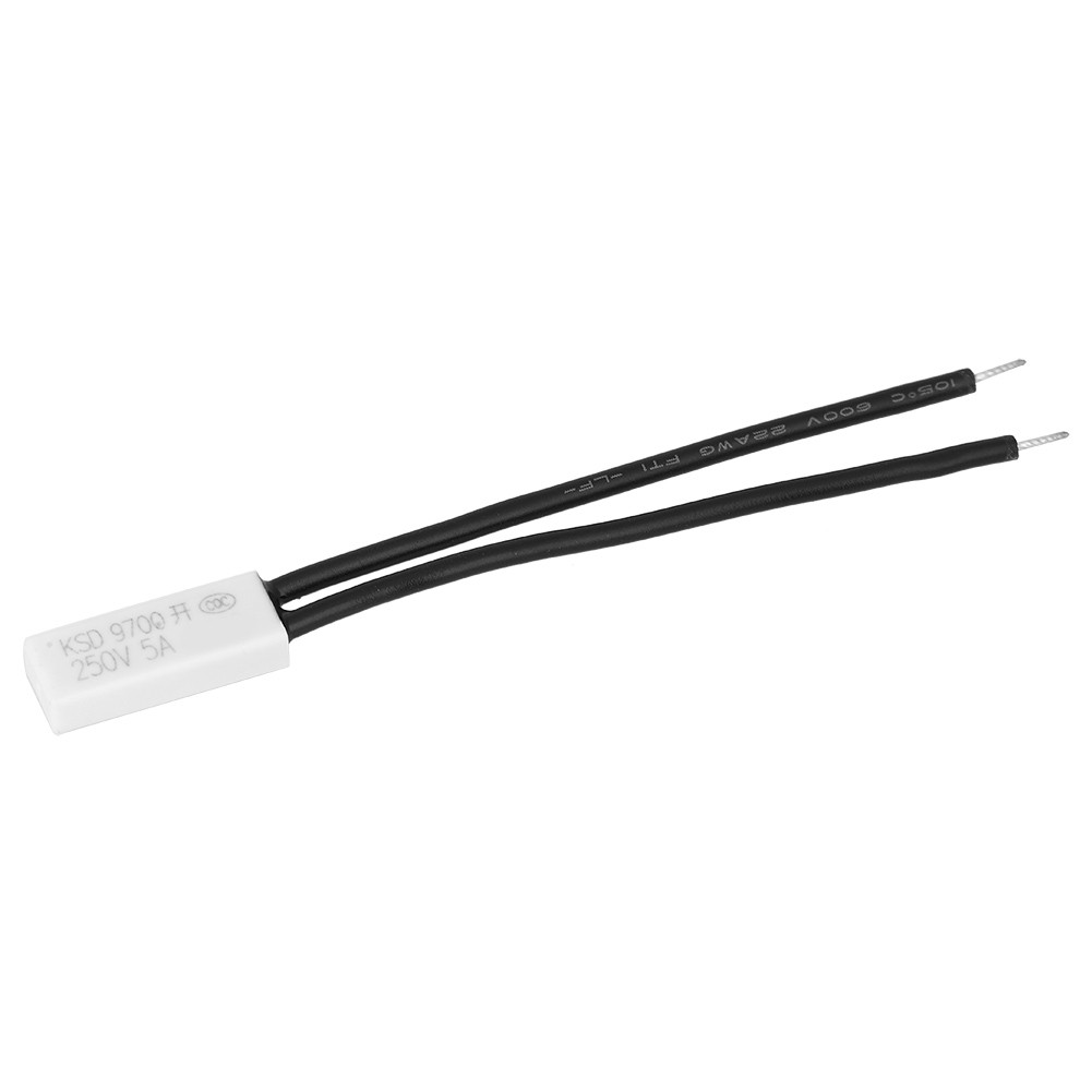 70℃ 10pcs KSD9700 Normally Open Temperature Control Switch Thermal Protect KRI✈️