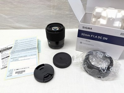 Sigma 30mm f/1.4 DC DN Sony E-Mount lens (Open box)