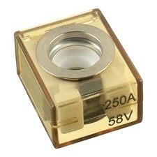 Terminal Fuse 250A Marine Rated Battery 58V DC Max IP66 Waterproof MRBF
