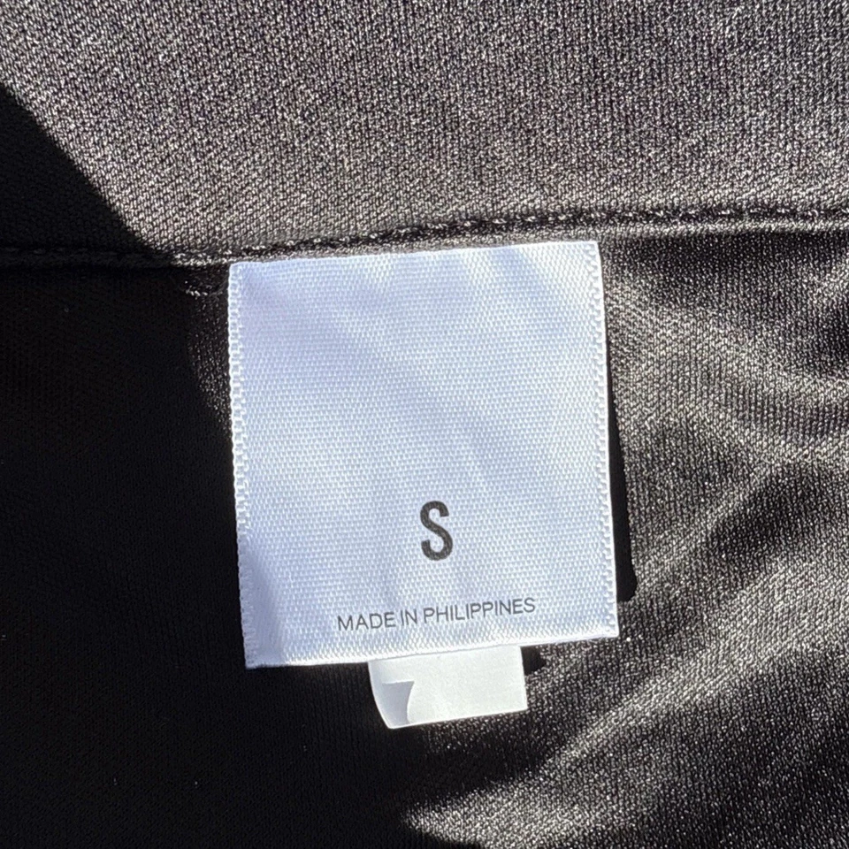 Pantalón Pantalón Small Express Negro Lentejuelas Tiro Alto Forrado Cintura Elástica Lavable Foto 3 de 4