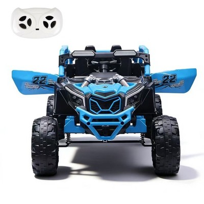 24V Kids Ride on UTV Car 2 Seater Off-Road Electric Truck Power Wheels W/ Remote