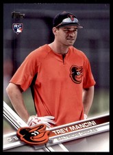 2017 Topps Update #US227 Trey Mancini SP Variation RC