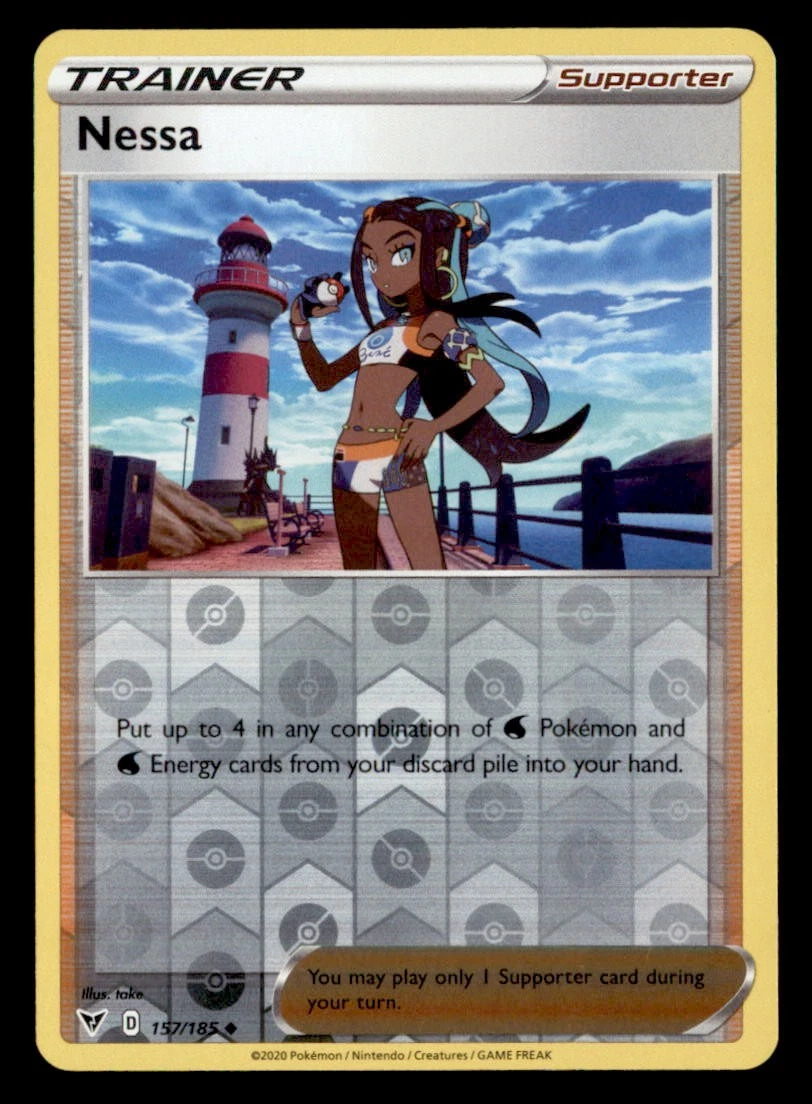 nessa pokemon rare league card Nessa Pokémon TCG Cards for sale