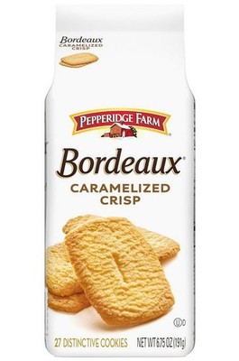 Pepperidge Farm Bordeaux Caramelized Crisp Cookies, 6.75 Oz Bag