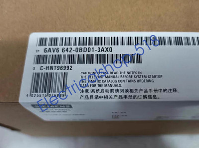 6AV6642-0BD01-3AX0 Siemens HMI brand new with box DHL/FedEx