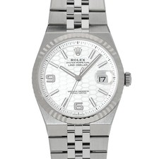 ROLEX Land Dweller 40 127334 White Men's Used Watch #10137