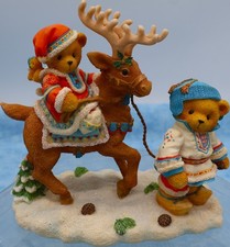 Cherished Teddies Sven Liv Reindeer 1997 Year of Production Winter Friendship