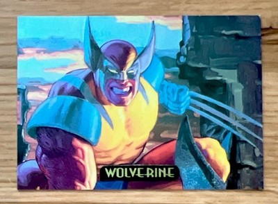 Marvel X-Men '94 Wolverine 9/9 Chrome Power Blast Fleer Wolverine - Mint card! 