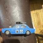 Corgi Toys Hillman Hunter Mark II Diecast Blue Black Red Car Vintage
