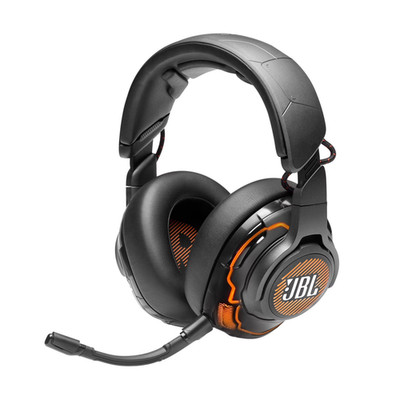 JBL Quantum ONE- USB Wired Over-Ear PC Gaming Headset w Head-Tracking- Black NEW
