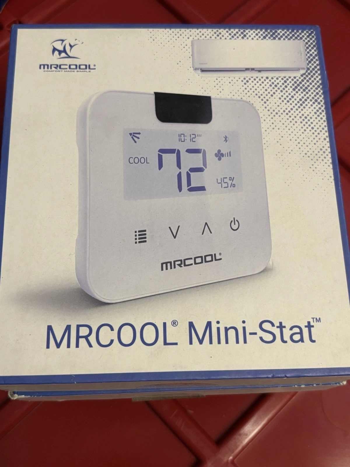 MRCOOL Mini-Stat Thermostat for Ductless Mini Split (Battery, Smartphone App)