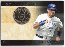 2012 Topps Gold Standard Paul Molitor #GS-38 Toronto Blue Jays