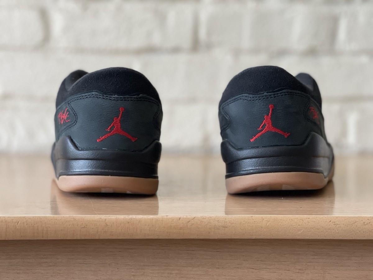 Nike Jordan Flight Court Black Gum HF3255-001 Men Sizes Casual Skate Shoes New JORDAN Flight Court HF3255 001 - Shiekh main image 2