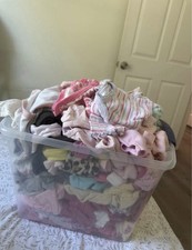 90 Pieces NB  0-3m Baby Girl Clothes In Good Condition